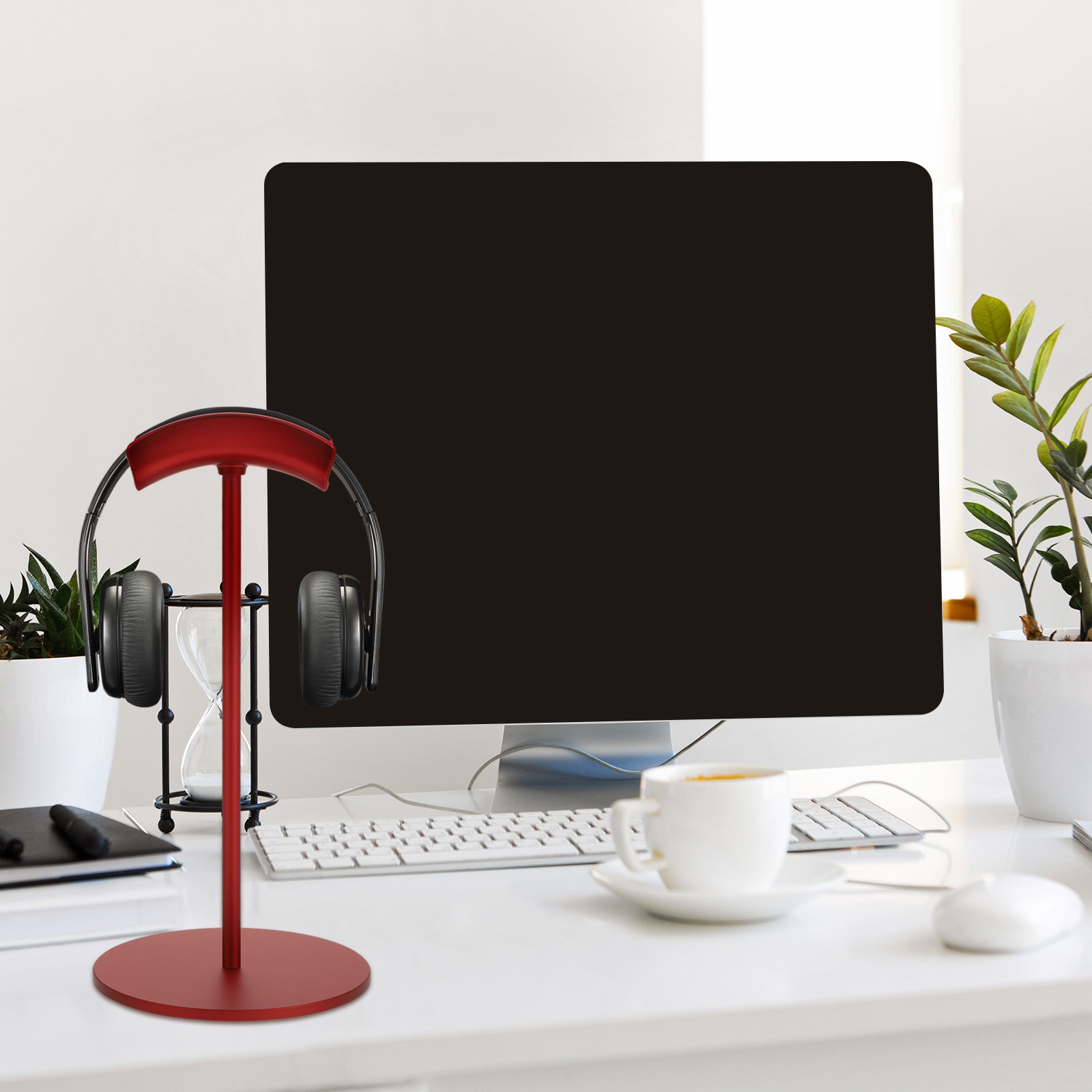 Desk Setup Headphones - 1 unidade de suporte premium para