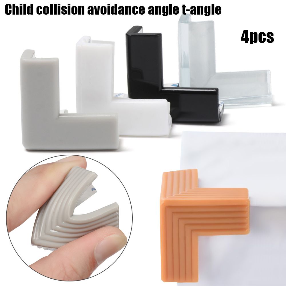 Desk Setup Kids - 4 pçs macio pvc canto guardas