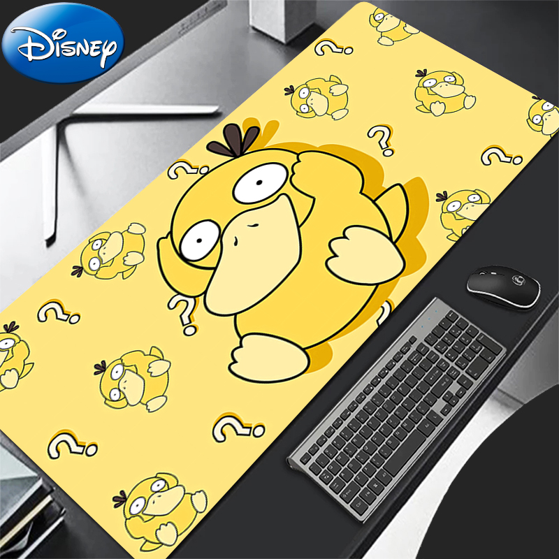 Desk Setup Rug - Mouse Pad Gamer P-Pokemon Psyduck 90x40cm