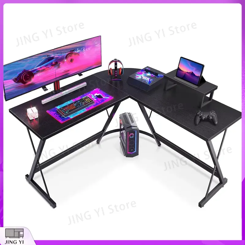Desk Setup No Monitor - Mesa de Jogos em Forma de