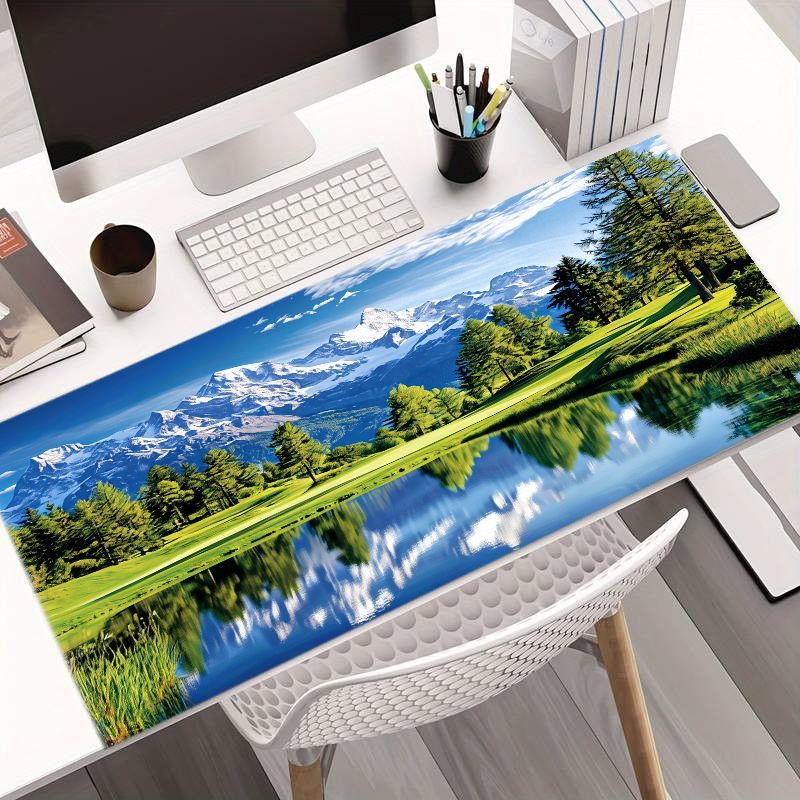 Desk Setup Ergonomics - Mouse Pad Grande de Arte em