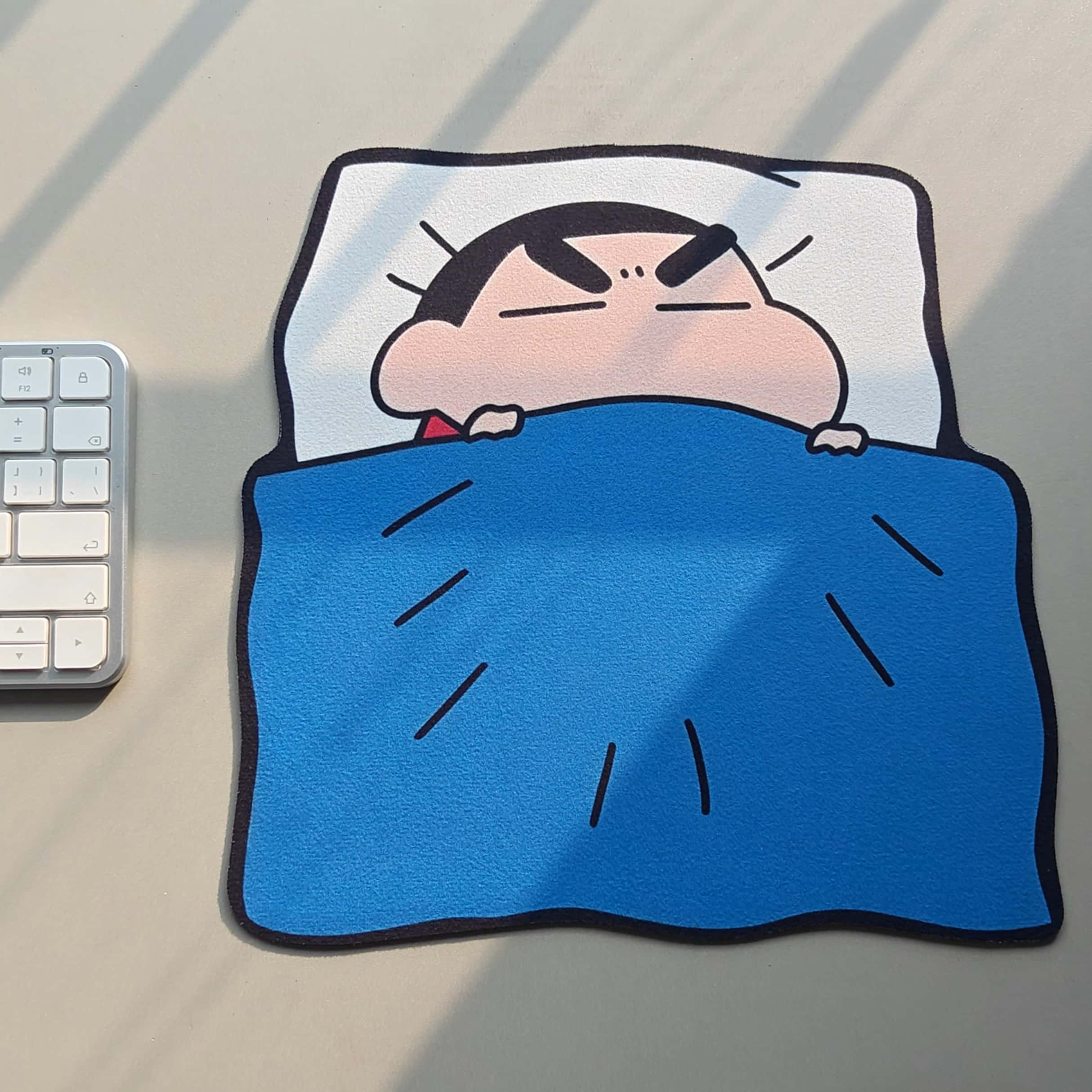 Desk Setup Rug - Mouse Pad Fofo do Crayon Shinchan,