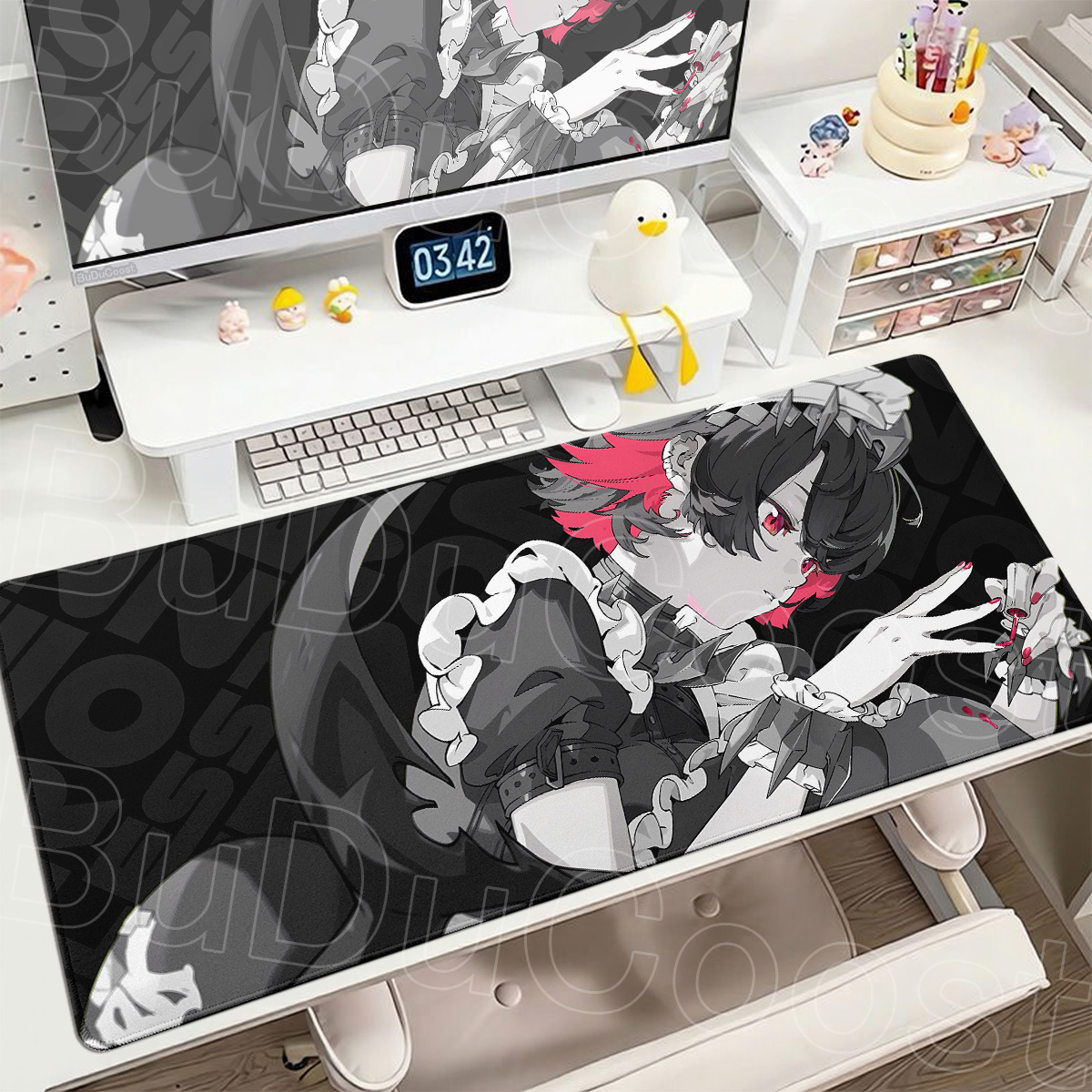 Desk Setup Pegboard - Mouse Pad Zenless Zone Zero Ellen