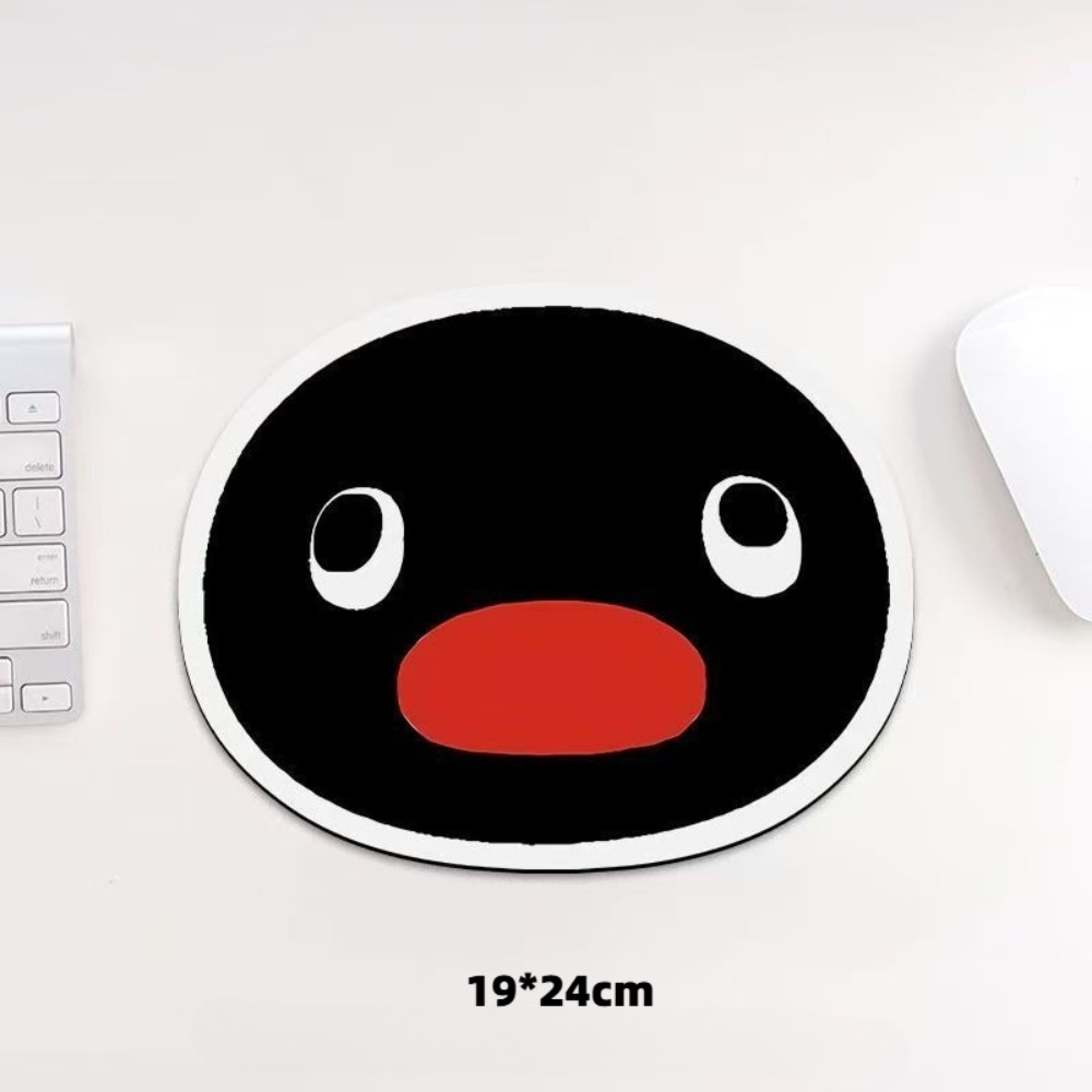 Desk Setup Rug - Mouse Pad de Pinguim Fofo com