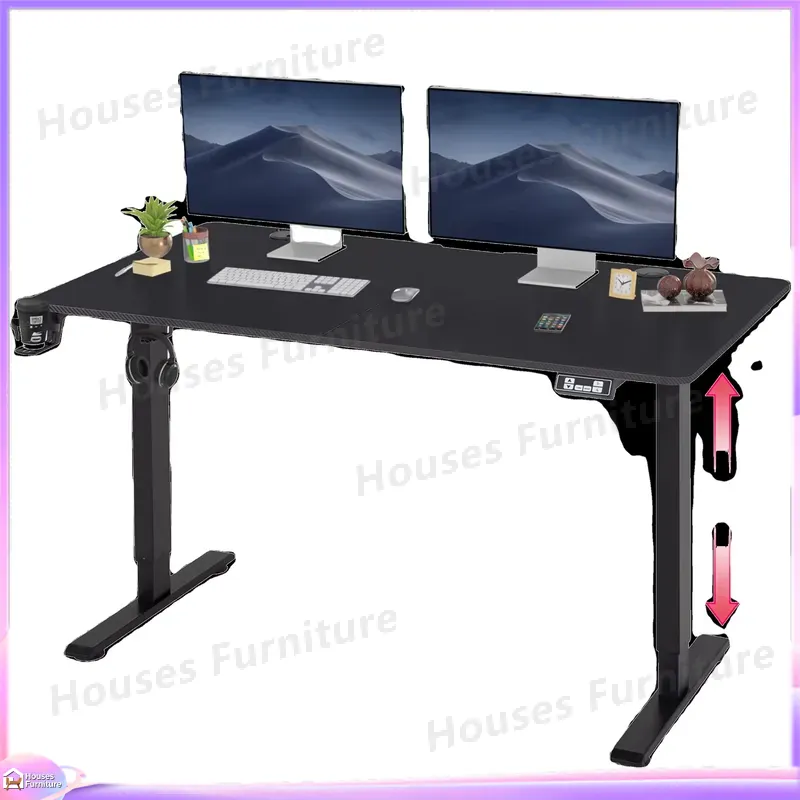 Desk Setup Pc And Laptop - Mesa de Computador Grande para Jogos