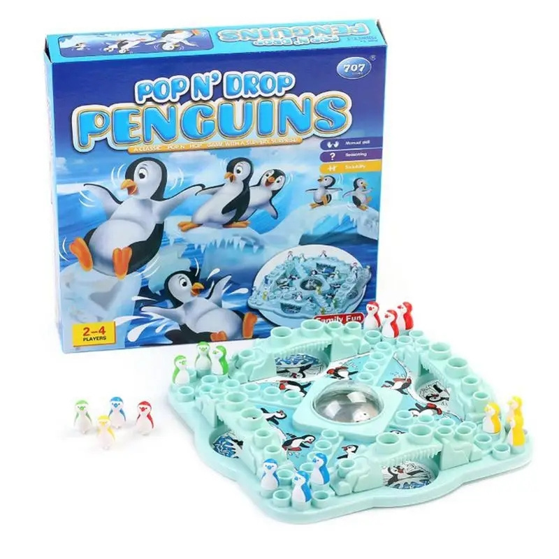 Desk Setup Kids - Multijogador pinguim voando xadrez festa jogos