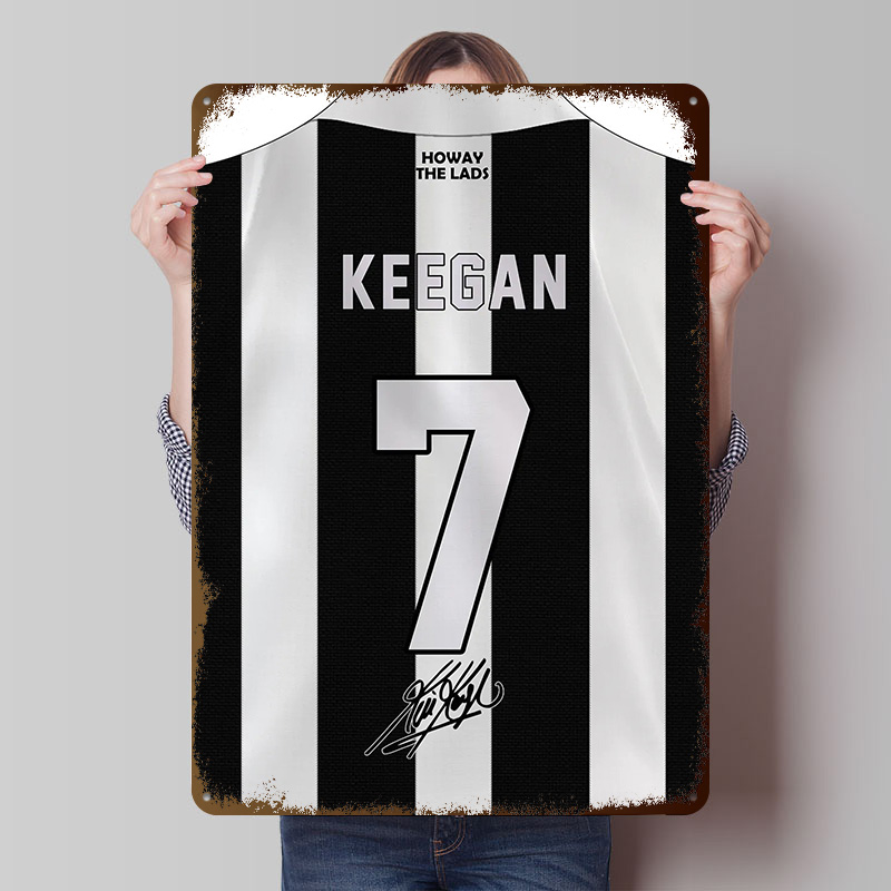 Desk Setup Poster - Kevin keegan 7 newcastle camisa de