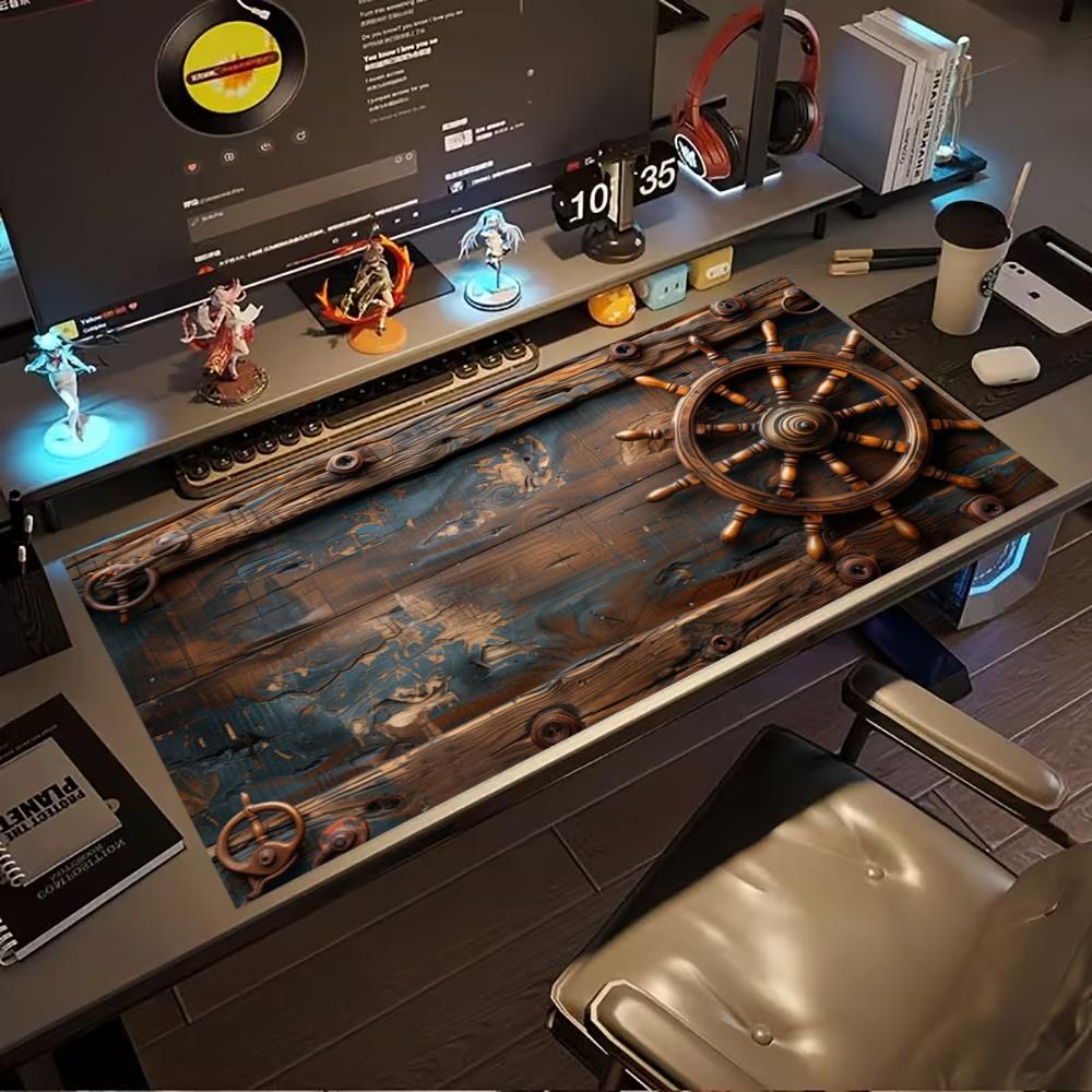 Desk Setup Pc And Laptop - Mouse Pad Gamer Estendido com Tema