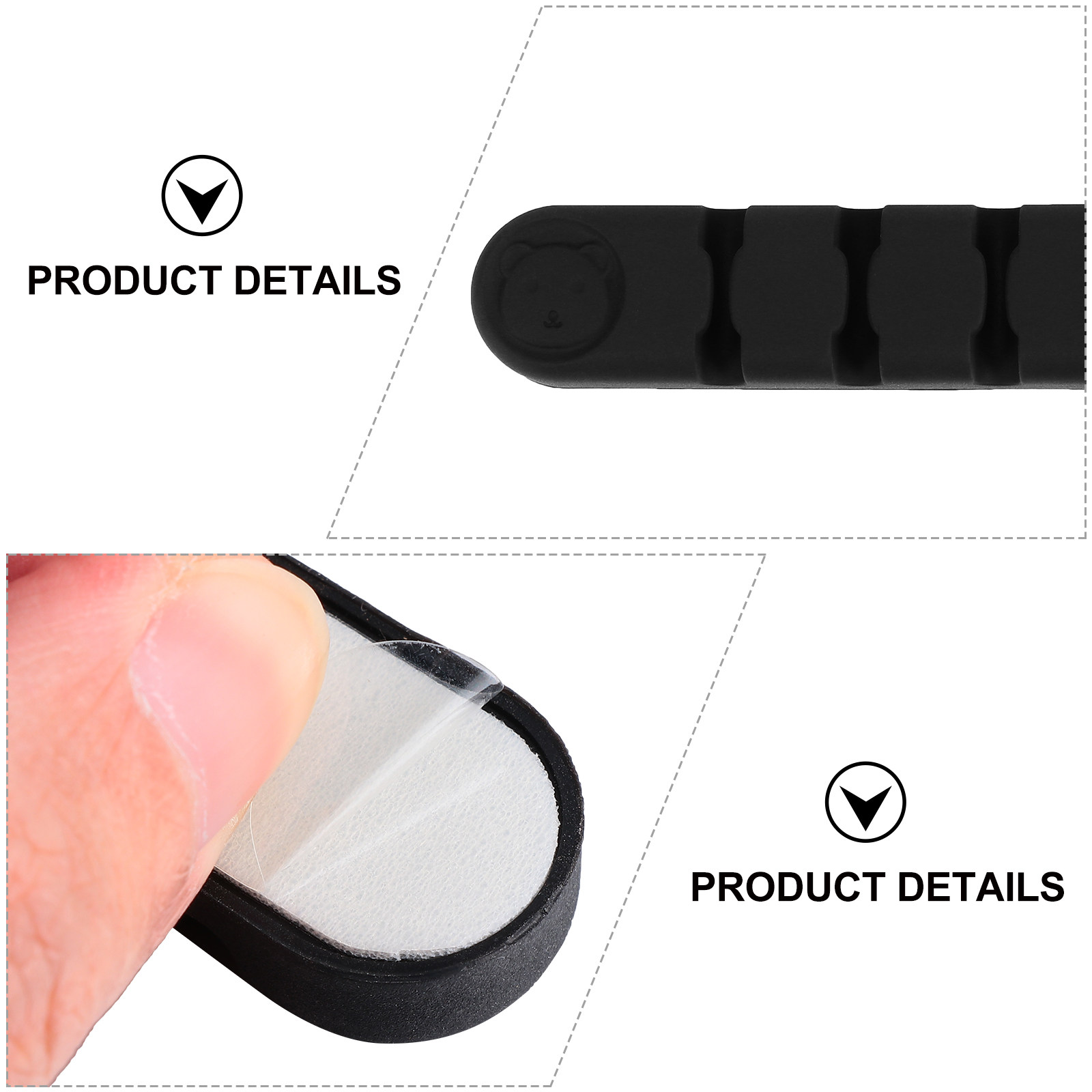 3 Peças Organizadores de Cabos - Desk Setup Headphones avaliação e preço