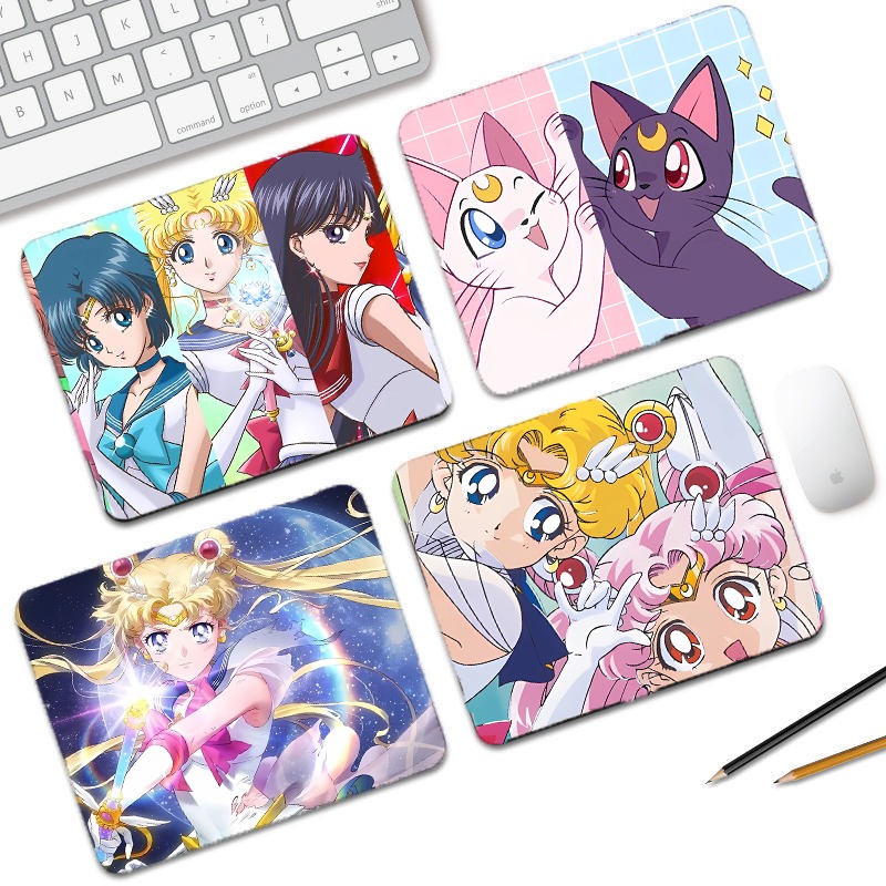 Mouse Pad Kawaii Sailor Moon P - Desk Setup Rug avaliação e preço