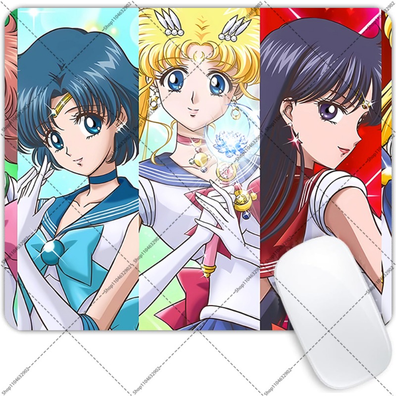Mouse Pad Kawaii Sailor Moon P - Desk Setup Rug avaliação e preço