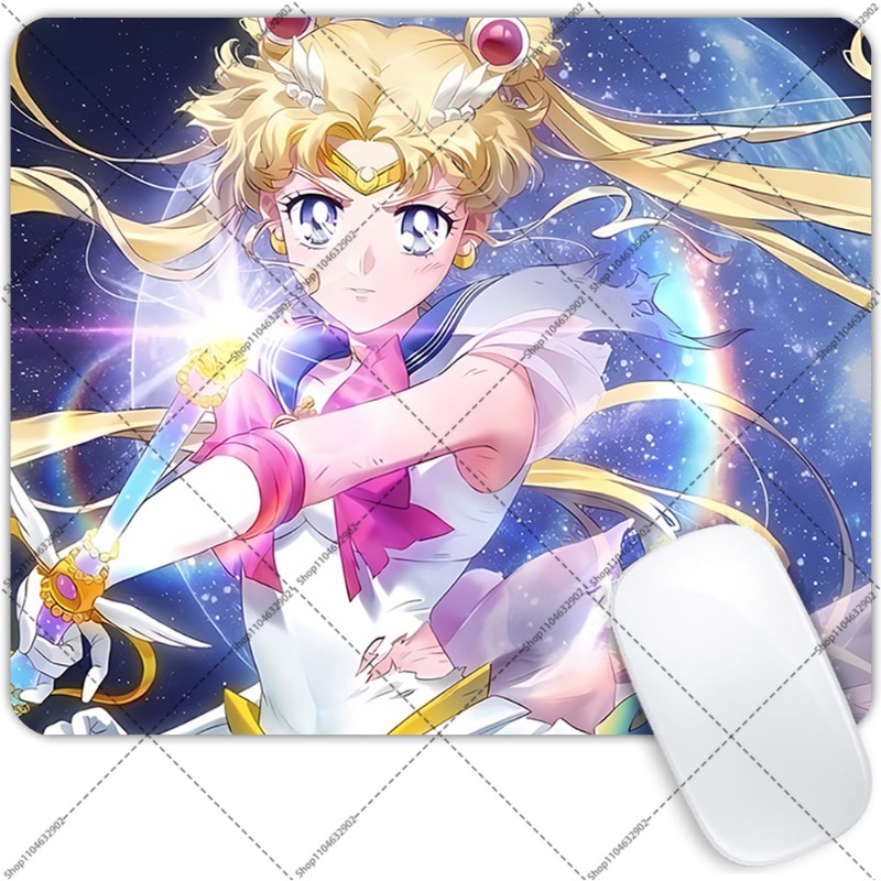 Mouse Pad Kawaii Sailor Moon P - Desk Setup Rug avaliação e preço
