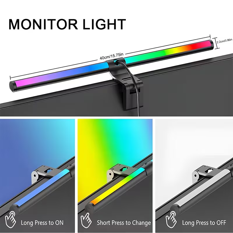 Barra de Luz LED para Monitor  - Desk Setup No Monitor avaliação e preço