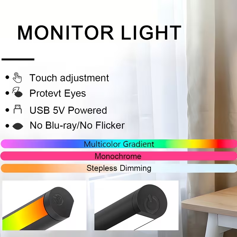Barra de Luz LED para Monitor  - Desk Setup No Monitor avaliação e preço