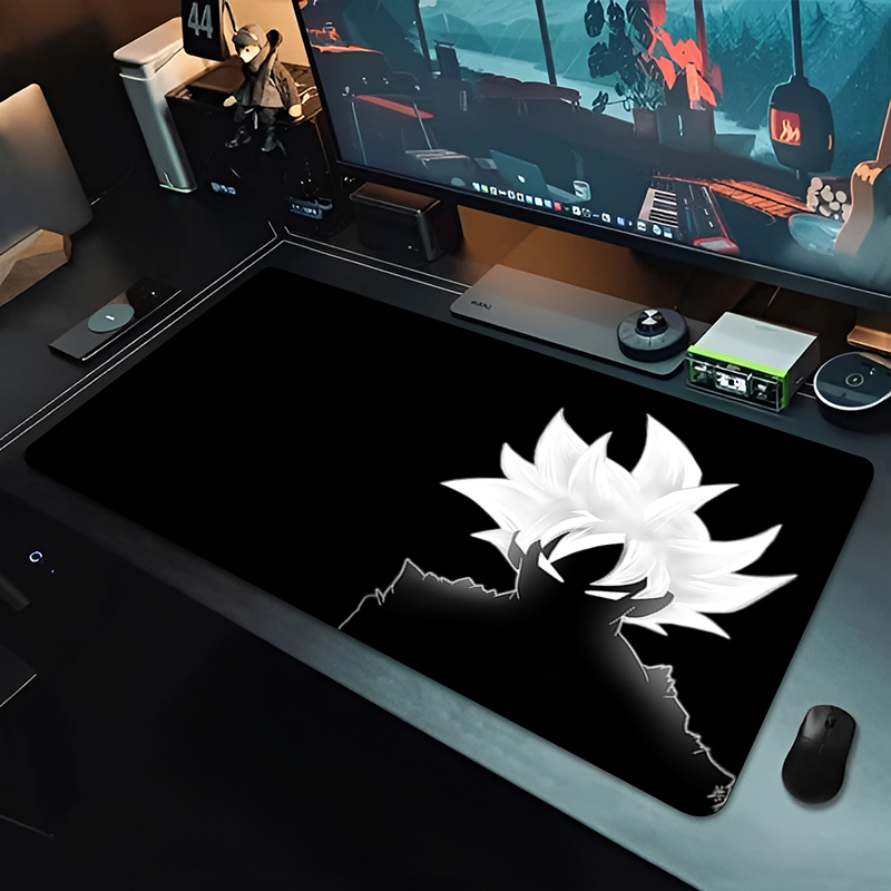 Mouse Pad Grande DBZ Black Ani - Desk Setup Rug avaliação e preço