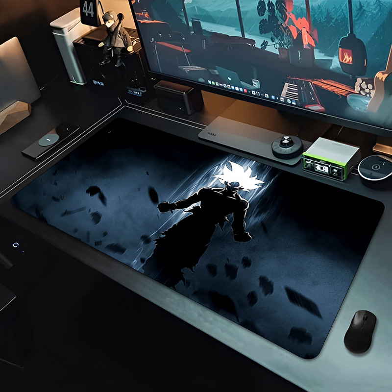 Mouse Pad Grande DBZ Black Ani - Desk Setup Rug avaliação e preço
