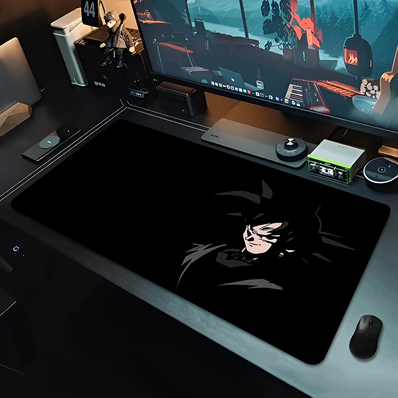 Mouse Pad Grande DBZ Black Ani - Desk Setup Rug avaliação e preço