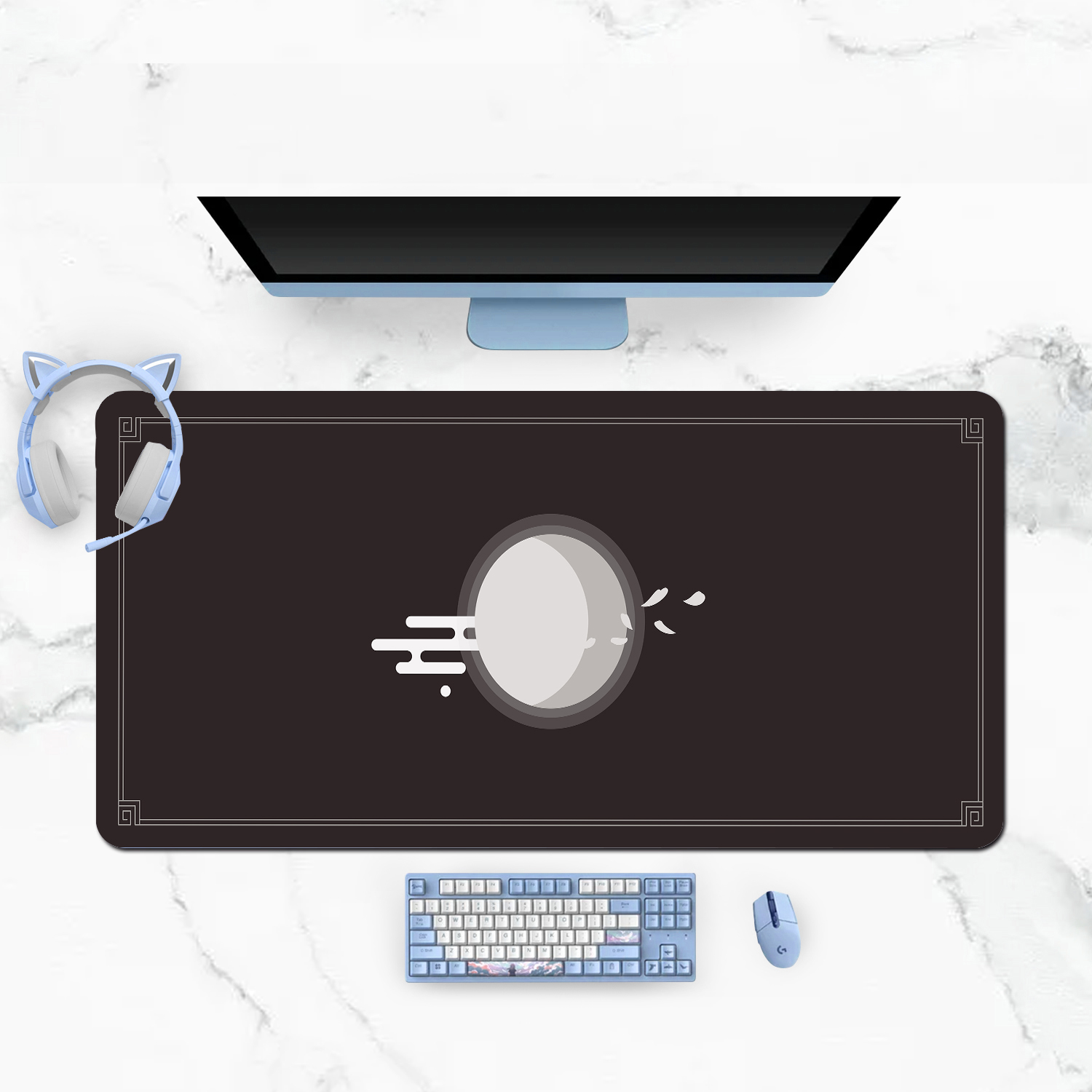Mouse Pad Extra Grande para Me - Yellow Desk Setup avaliação e preço