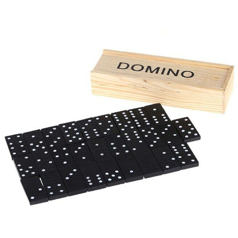 Conjunto de 28 peças de Dominó - Desk Setup Kids avaliação e preço