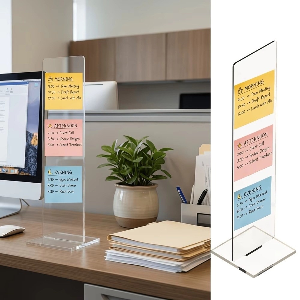 Quadro de Mensagens de Acrílic - Desk Setup Home avaliação e preço