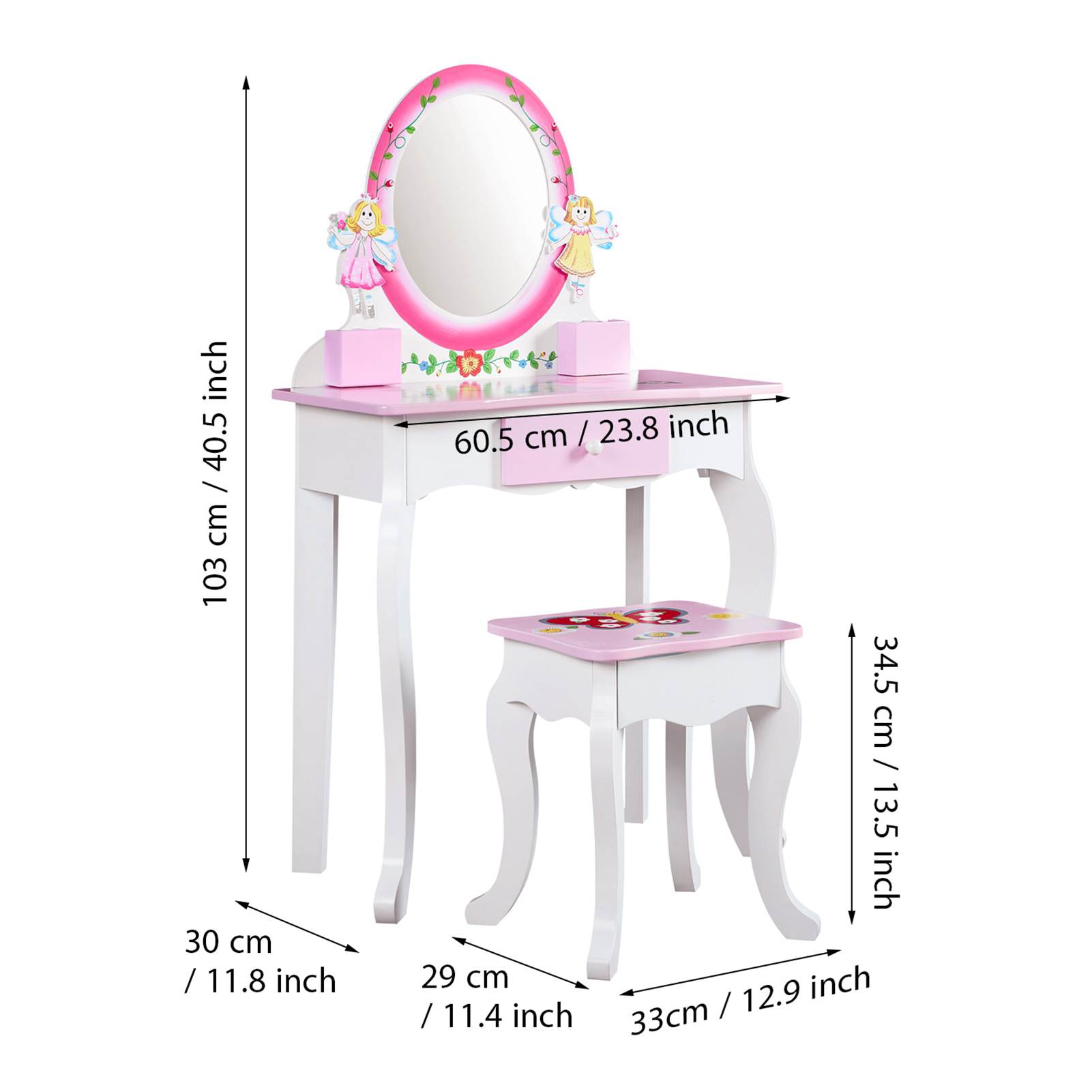 Conjunto de Maquiagem Infantil - Desk Setup Kids avaliação e preço