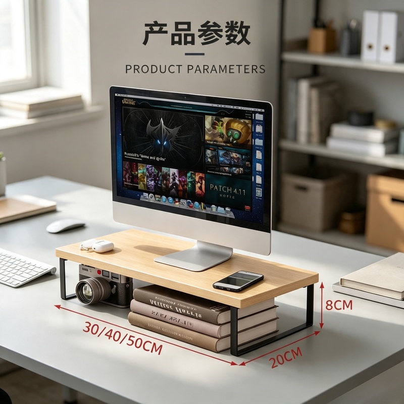 Suporte Elevado para Monitor d - Desk Setup Home avaliação e preço