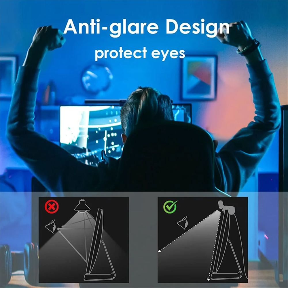 2 Peças de Barra de Luz RGB pa - Desk Setup No Monitor avaliação e preço