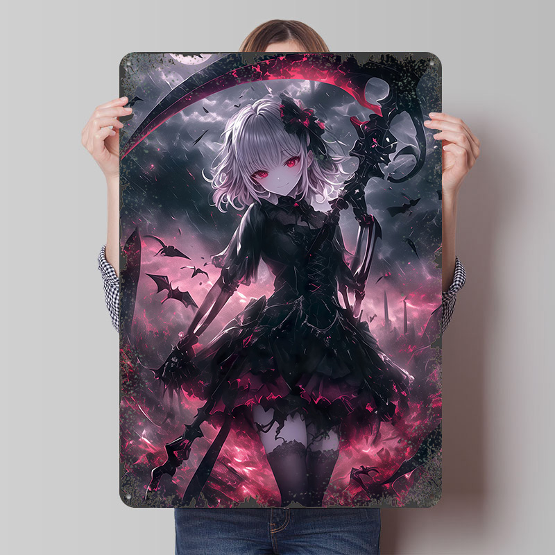 Pôster de Menina Demoníaca Cei - Desk Setup Poster avaliação e preço