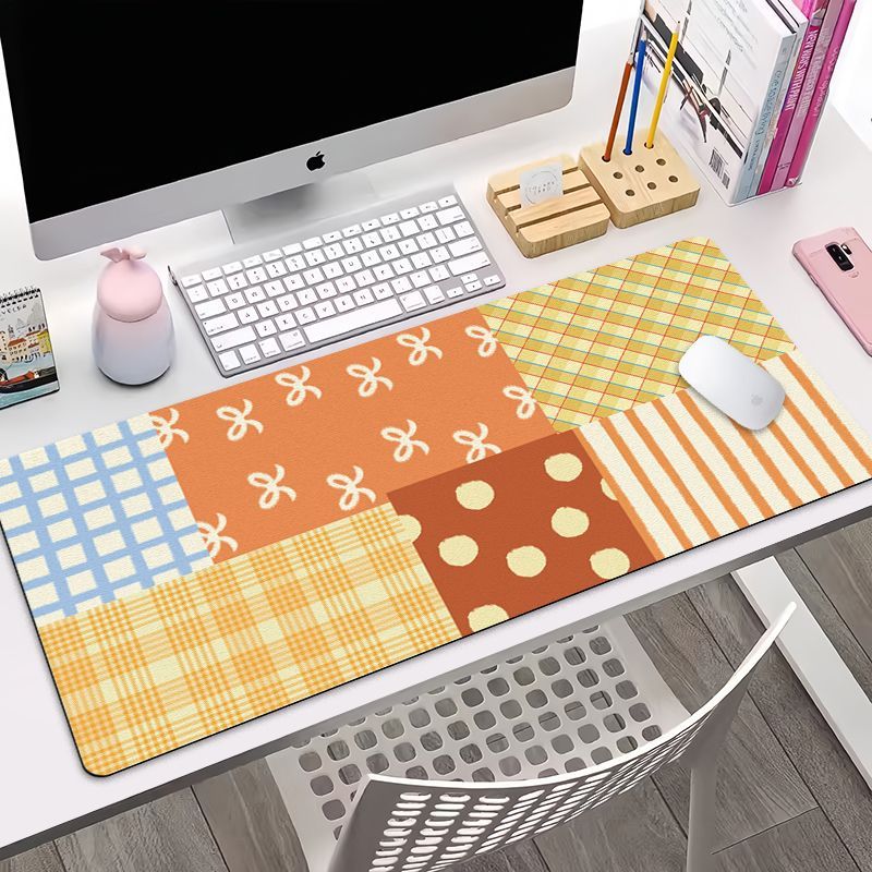 Protetor de Mesa em Couro com  - Yellow Desk Setup avaliação e preço