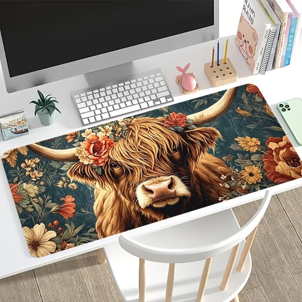 Mouse Pad Floral Vintage Highl - Desk Setup Pc And Laptop avaliação e preço