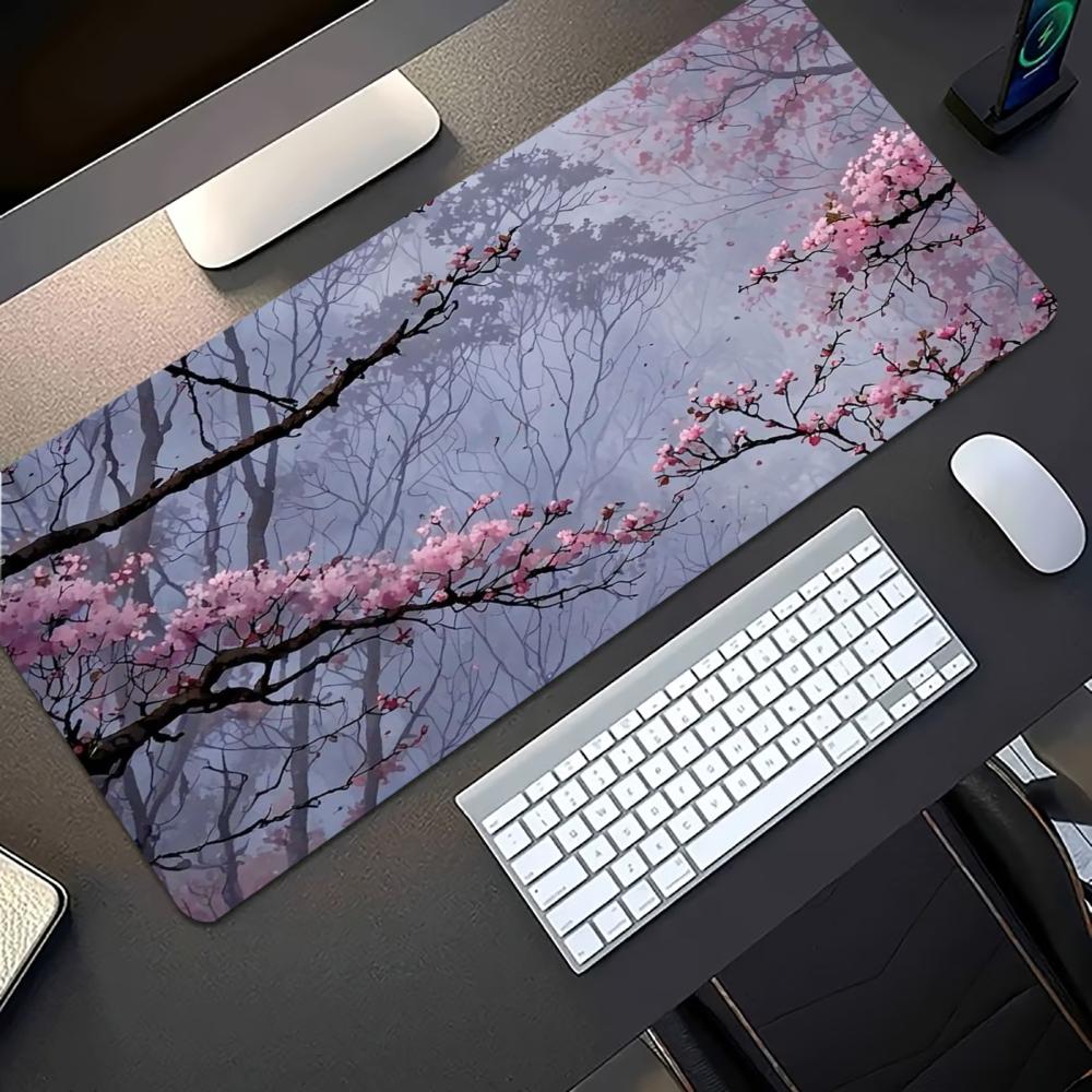 Tapete de Mesa Grande com Arte - Desk Setup Pc And Laptop avaliação e preço
