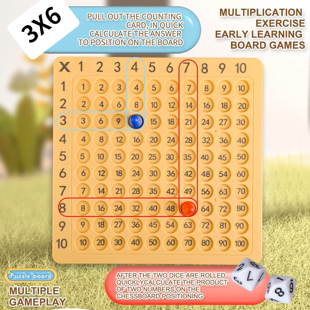 Tabuleiro de Multiplicação Mon - Desk Setup Kids avaliação e preço