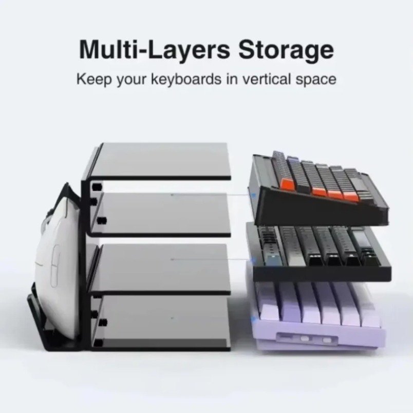 Suporte para Teclado de 3 Níve - Desk Setup Pegboard avaliação e preço