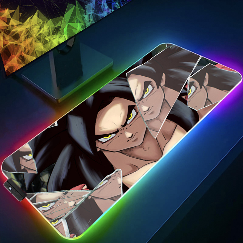 Mouse Pad LED Dragon Ball para - Desk Setup Rug avaliação e preço