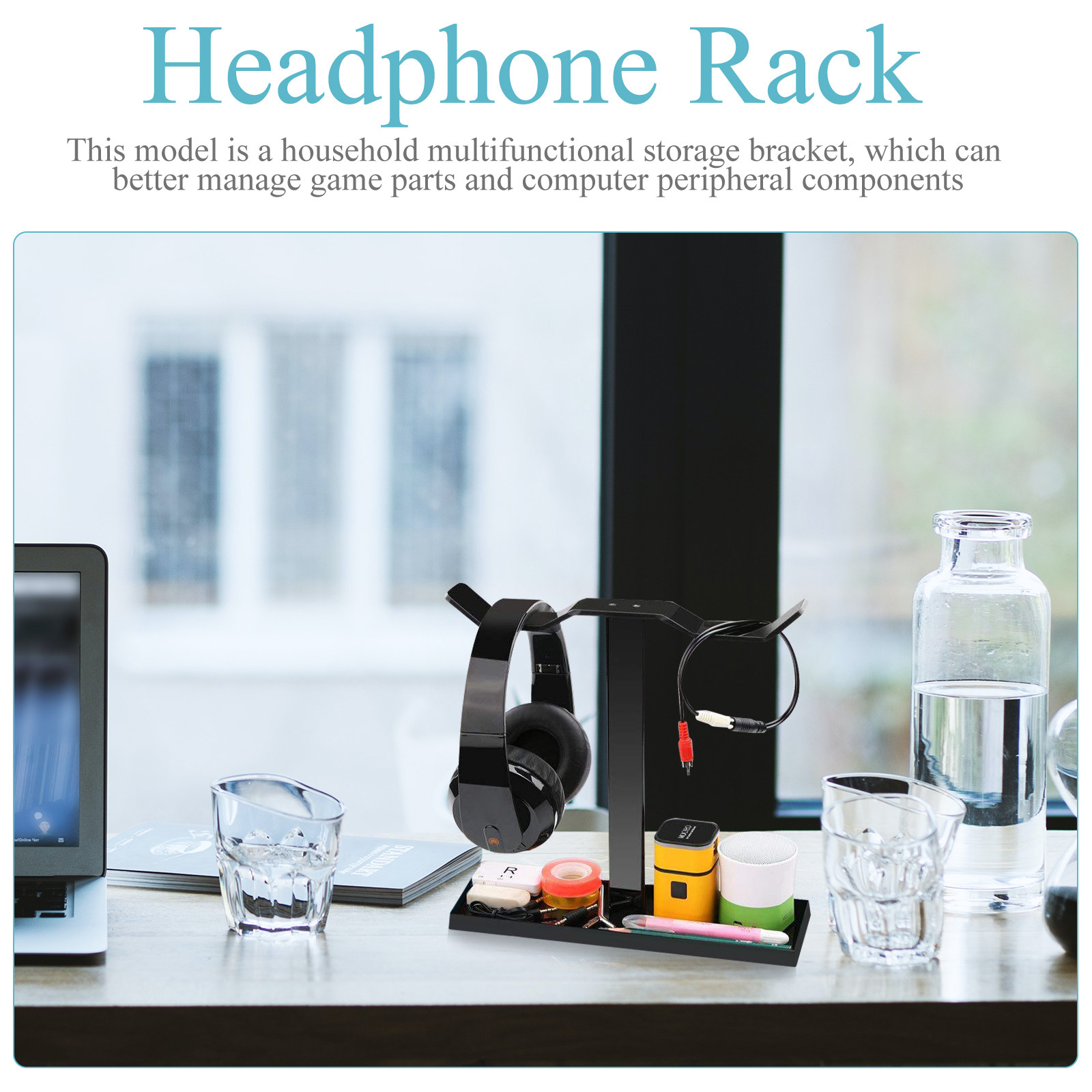 Suporte Premium de Acrílico pa - Desk Setup Headphones avaliação e preço