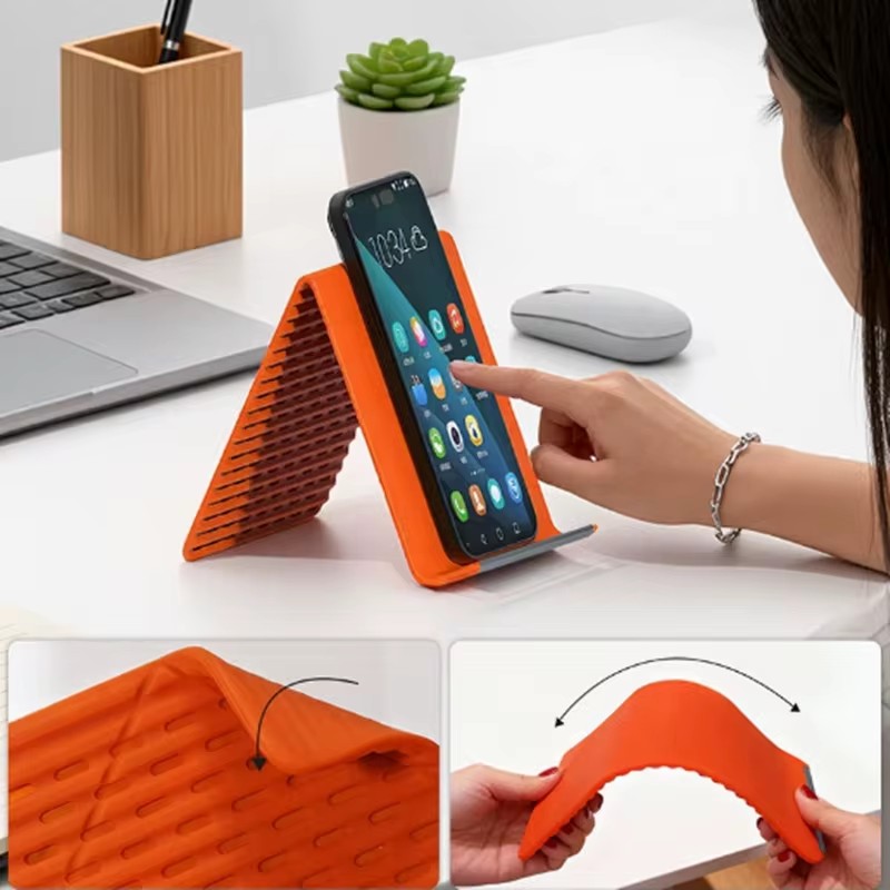 Suporte de Telefone de Silicon - Desk Setup Home avaliação e preço