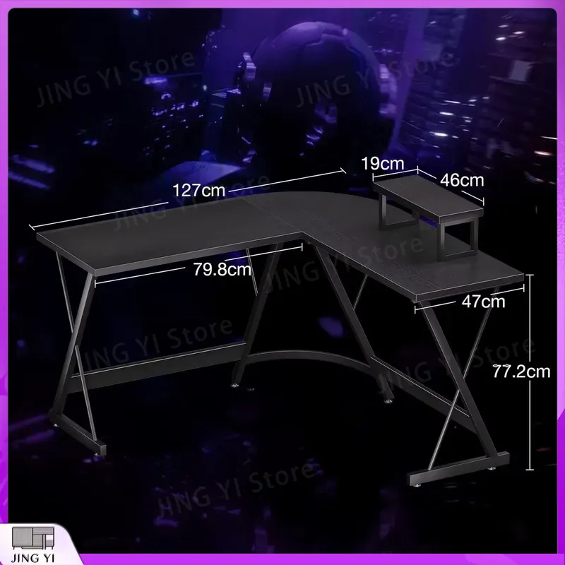 Mesa de Jogos em Forma de L co - Desk Setup No Monitor avaliação e preço