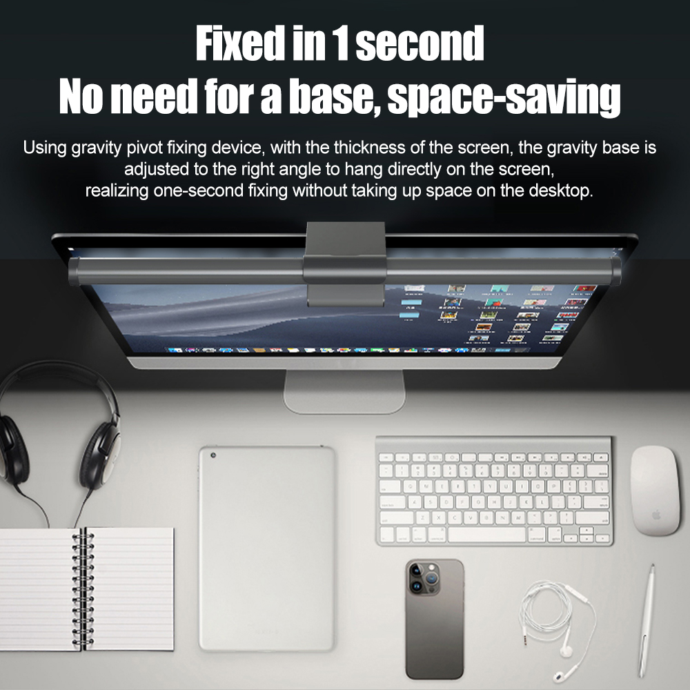 Barra de Luz LED Regulável par - Desk Setup No Monitor avaliação e preço