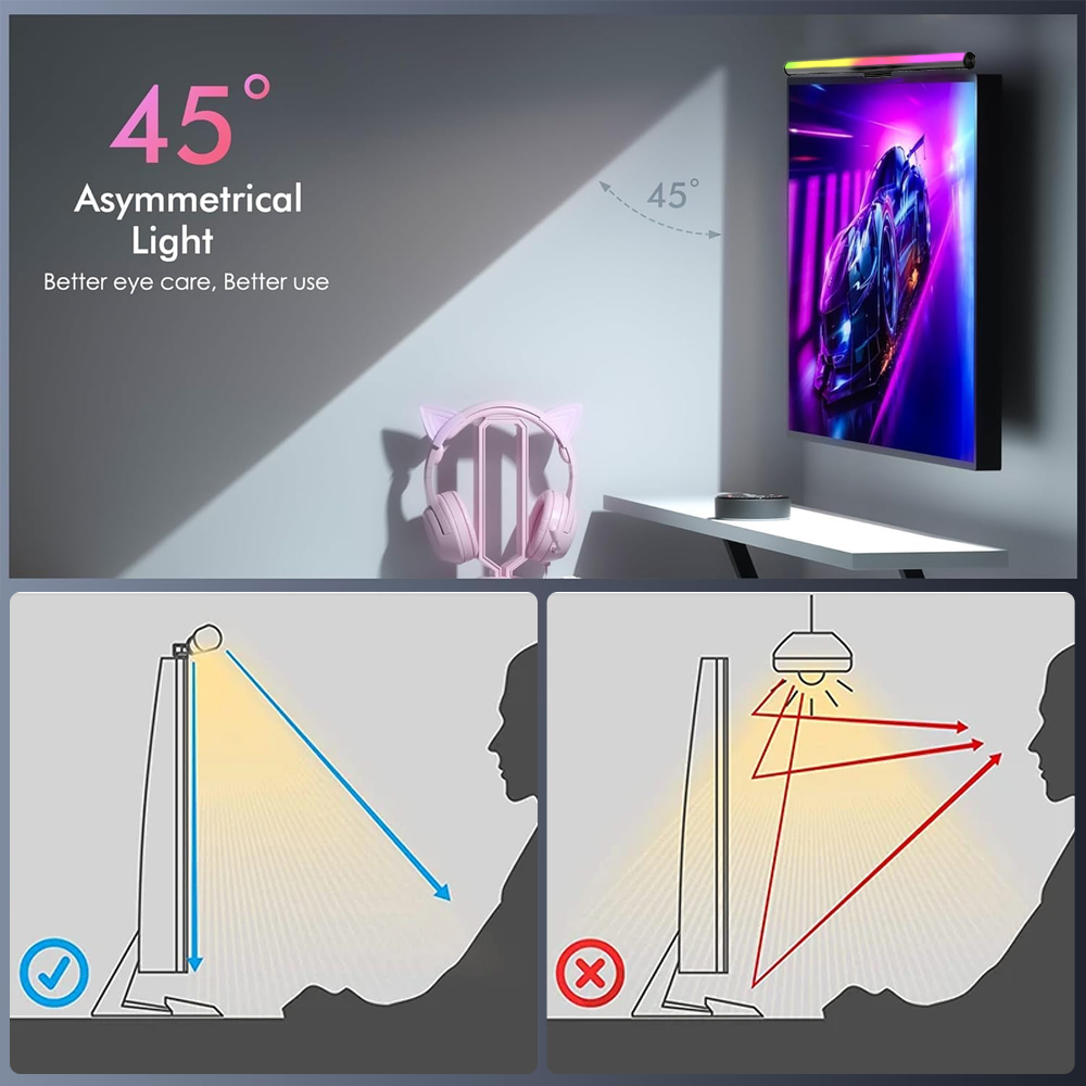 Barra de Luz Wi-Fi para Monito - Desk Setup No Monitor avaliação e preço