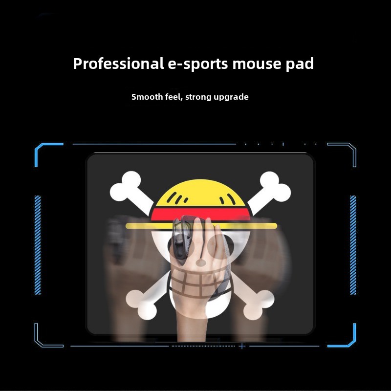 Mouse pad de caveira luffy, pe - Desk Setup Rug avaliação e preço