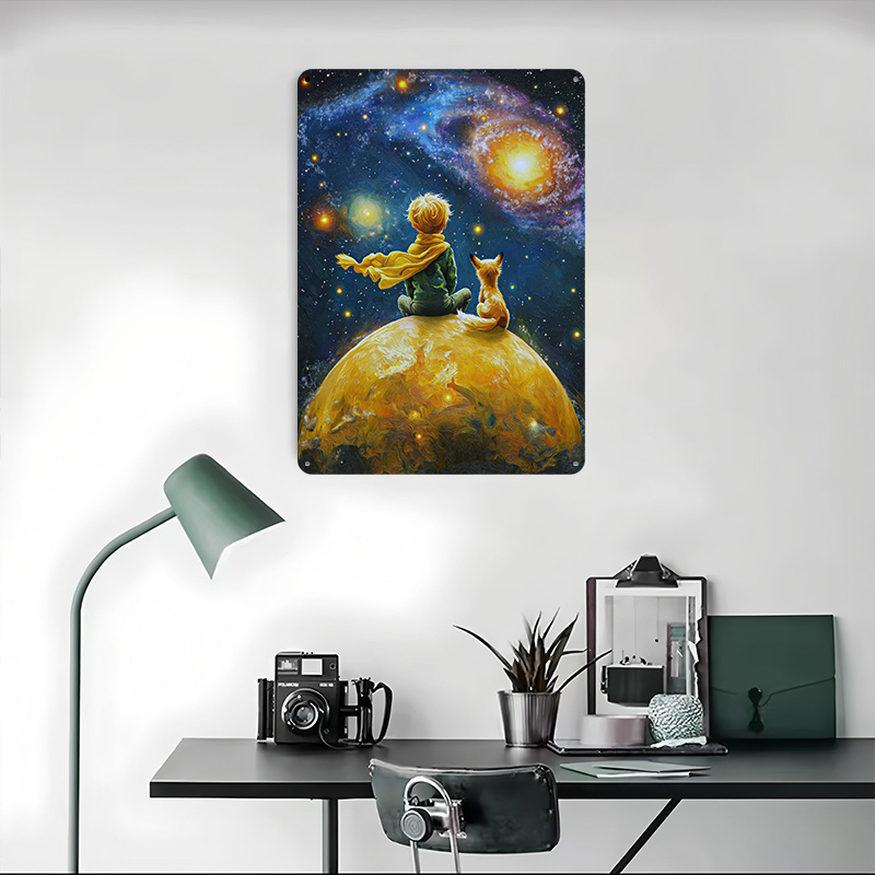 Pôster impresso do pequeno prí - Desk Setup Poster avaliação e preço