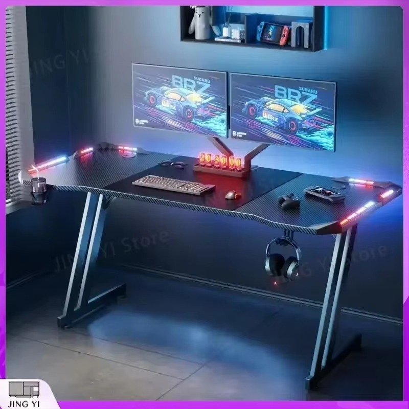 Mesa de Jogos com Luzes LED Su - Desk Setup Headphones avaliação e preço