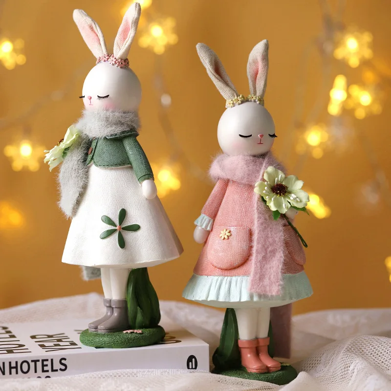 Ornamentos de Resina de Coelho - Desk Setup Kids avaliação e preço