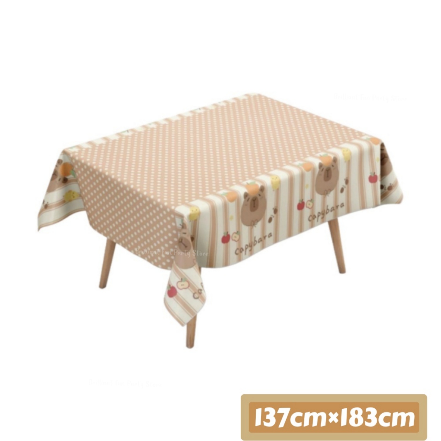 Toalha de mesa capivara fofa p - Desk Setup Kids avaliação e preço